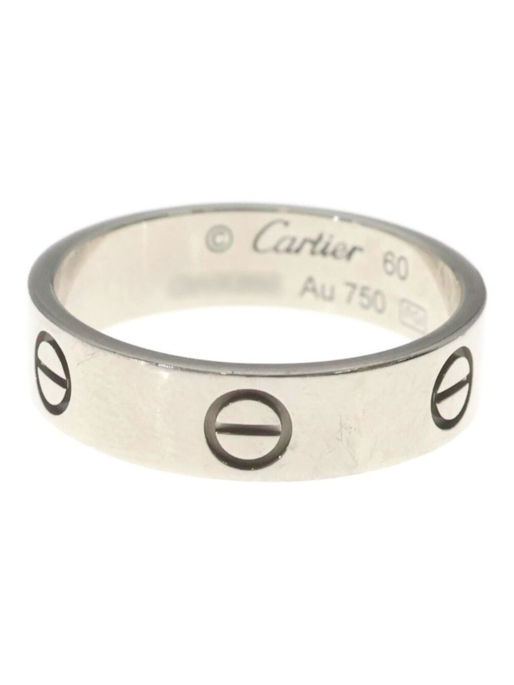 Cartier Mini Love Ring White Gold 18k